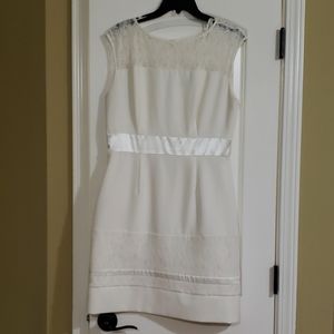 Sandra Darren Lace Embellished Dress